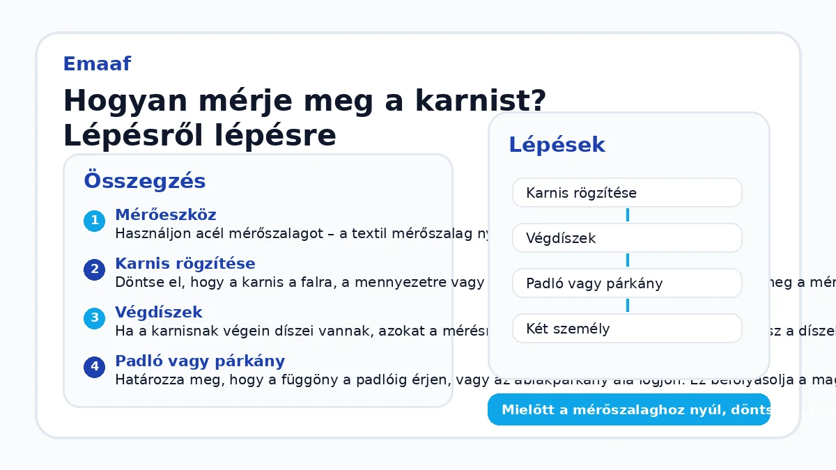 Hogyan mérje meg a karnist? Lépésről lépésre