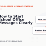 How to Start School Office Messages Clearly