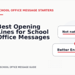 Best Opening Lines for School Office Messages