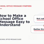 How to Make a School Office Message Easy to Understand